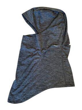 Trailheads Ponytail Balaclava | Heather Gray Winter Face Mask | Medium / Large